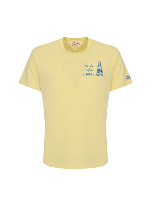 T-shirt Portofino in cotone con ricamo Ma che Voglia di Mare Mc2 Saint Barth | POT000104494L